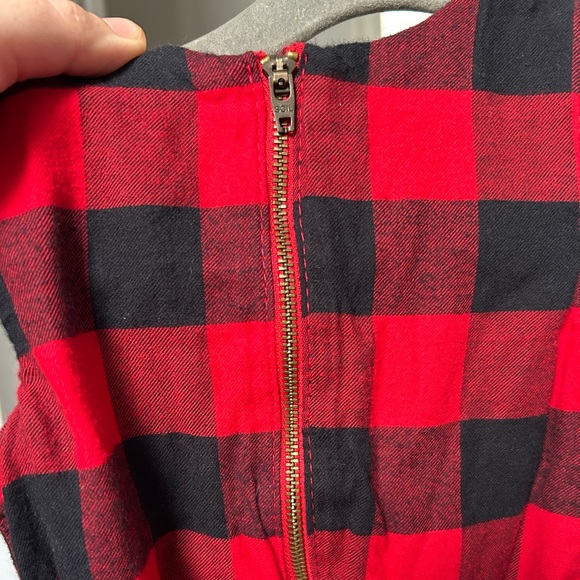 Carter’s Sleeveless Holiday Plaid Dress with Bow, Size 2T - Picture 2 of 5